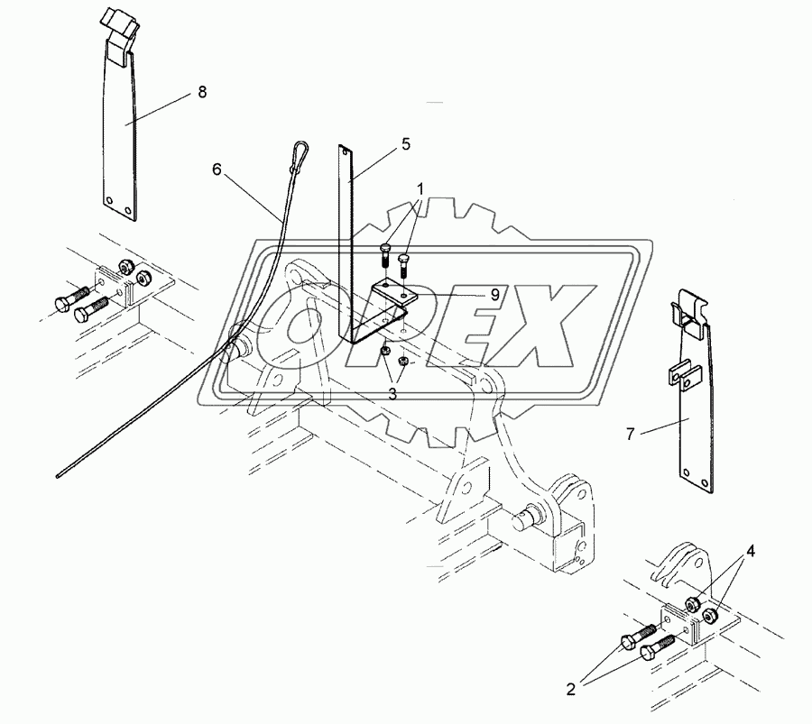 Locking device Smaragd 9/400 K