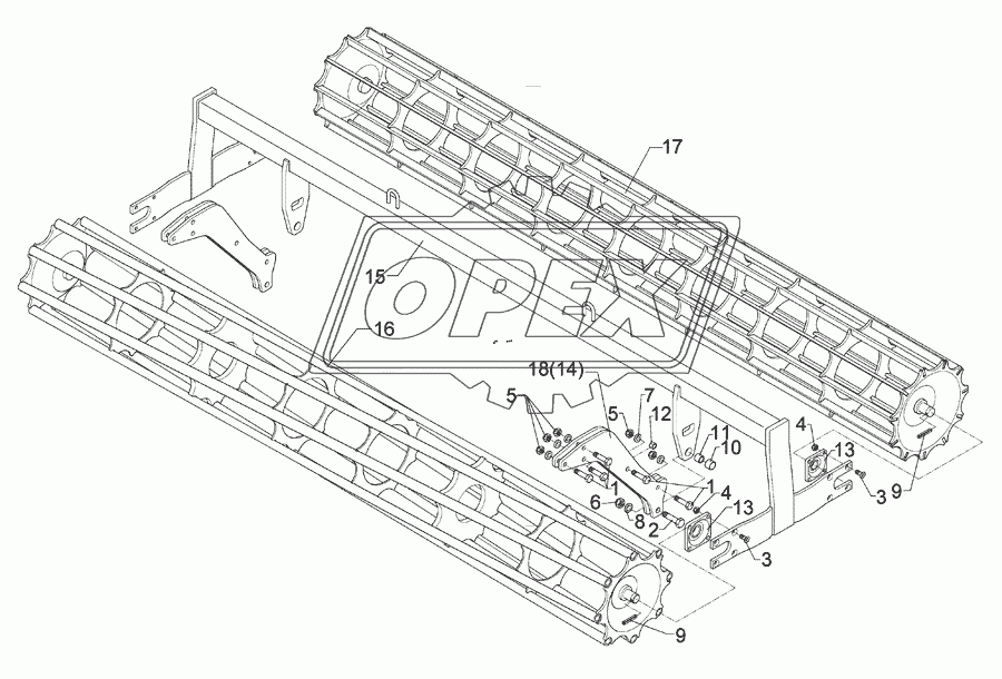 Double roller D400-250 LI SM9K 1