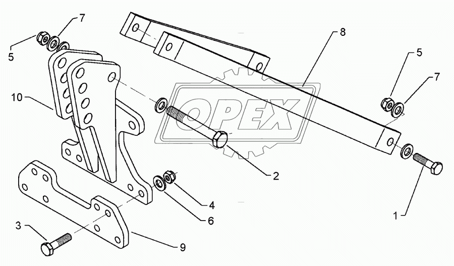 Headstock A KAT2+3 Smaragd 9K