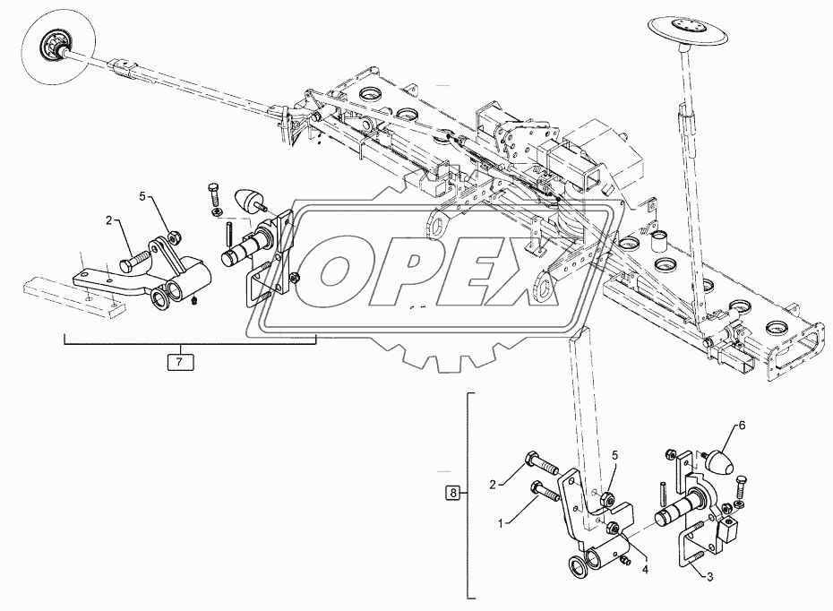 Swivel bracket Quarz