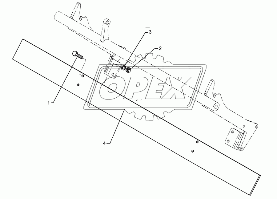 Bar 100x8x1470