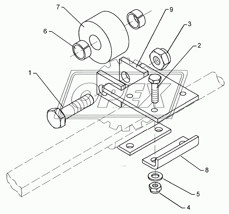 Roller D80 50x18