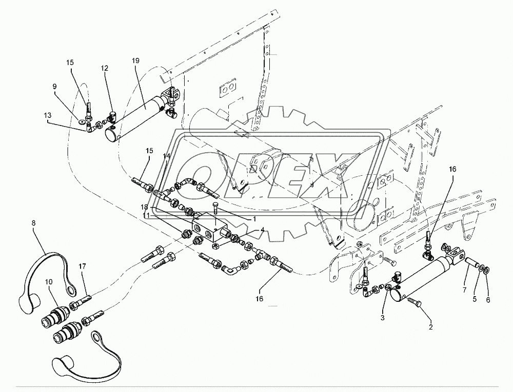 HY-assembly coulter pressure DZ60-245 Solitair