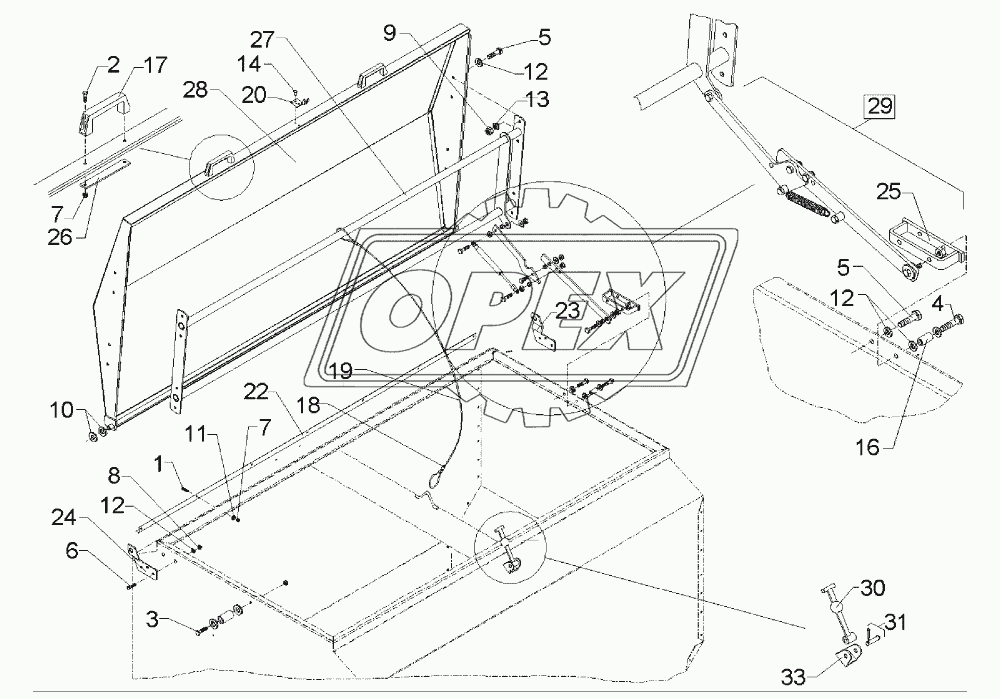 Cover 1100l-1850l