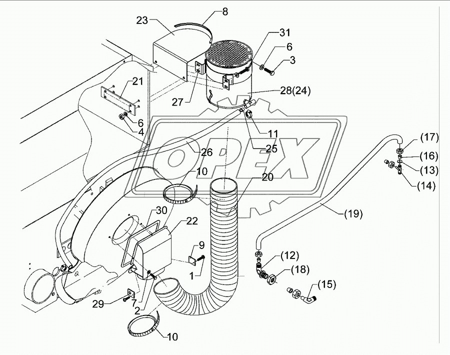 Cyclone with cover	D230-1250 Solitair-K