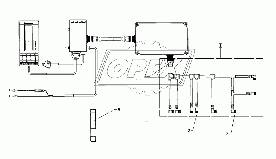 Cable form Solitair