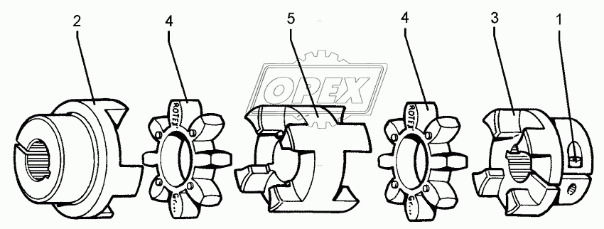 Coupling 8x32x38