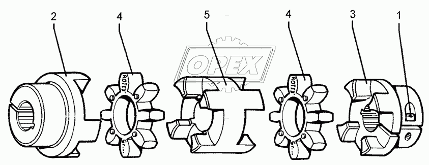 Coupling 1.3/4-6T