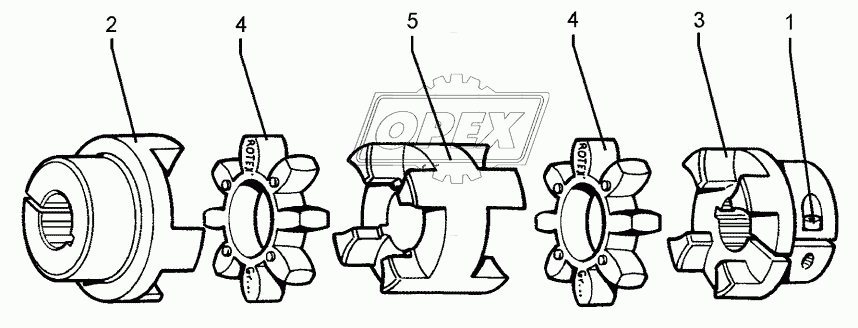 Coupling 1.3/4-20Z