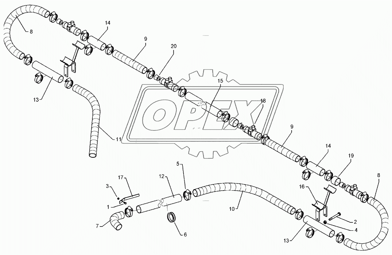 Recirculation 1850/2300-l 4-Dusen