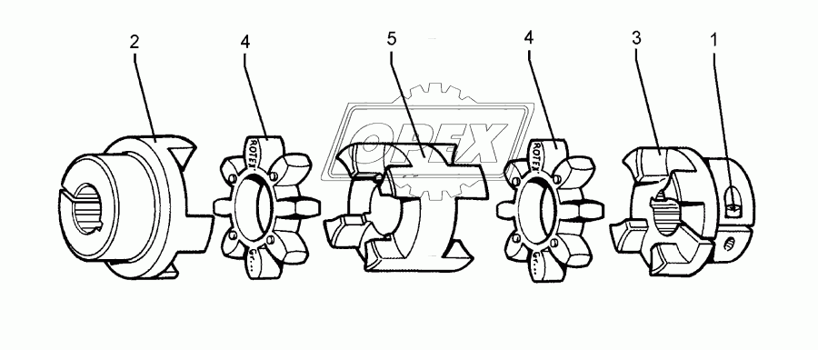 Coupling 1.3/4-6T