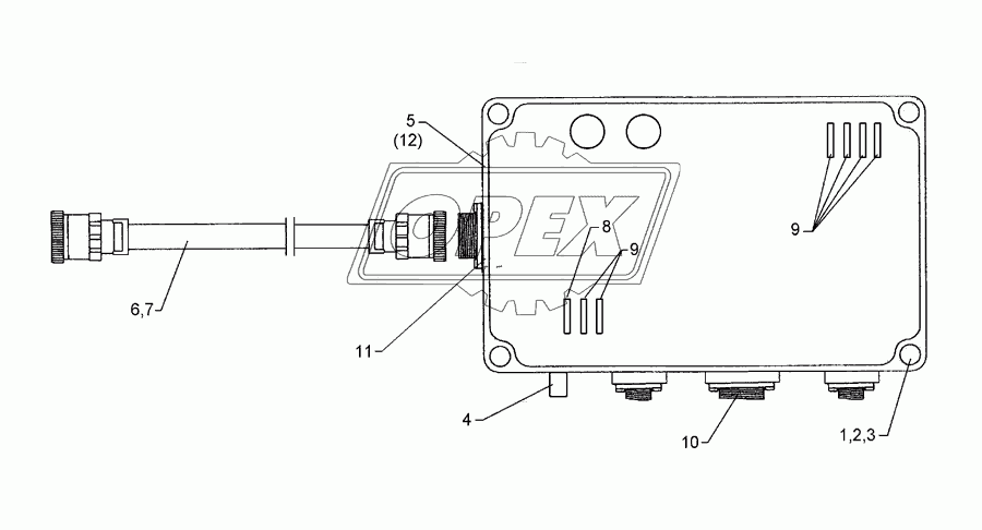 Electronic box LH 5000