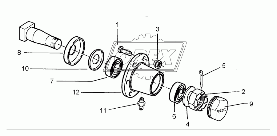 Bearing V60-6/160/205 D18