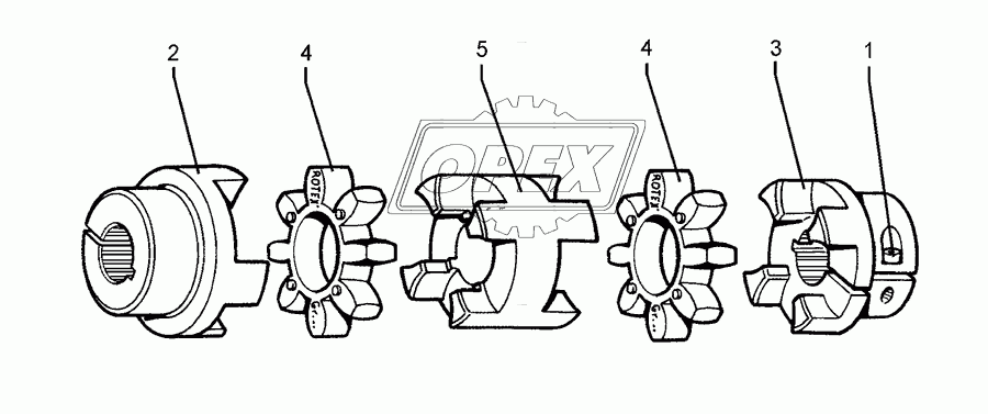 Coupling 1.3/8-6Z