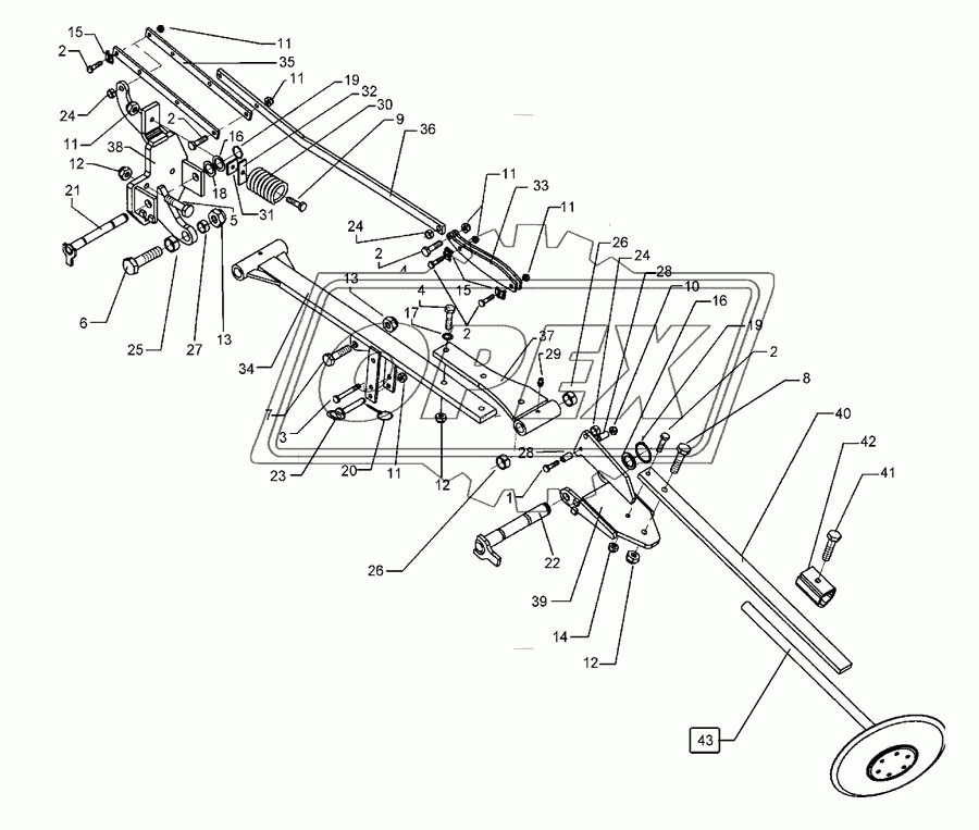 Track marker Zirkon 500K +500KA