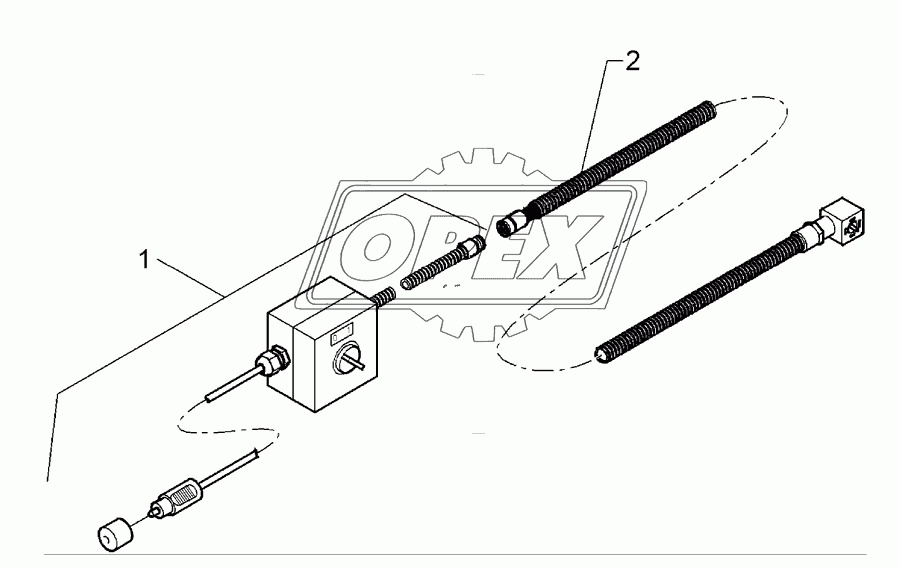 Electric assembly f.hy.harrow Solitair