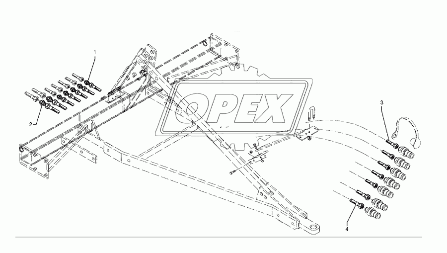 HY-pipe assembly pole