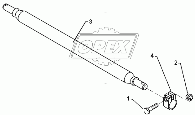 Lower link connection ED68 L3 Z3