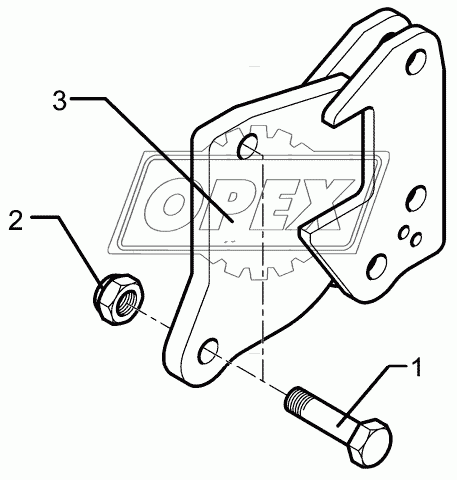 Stalk bracket extension Thorit 9