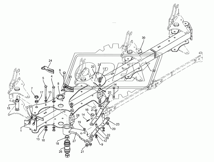 Basic frame VO 7 4-90