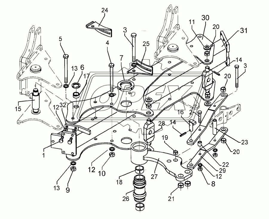 Basic frame VO 7 2-100