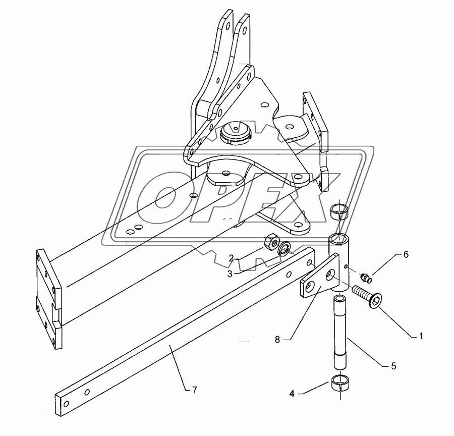 Rod Anbauteil VO 7/7X-3-100