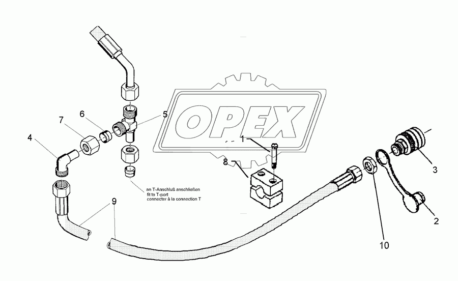 HY-assembly attachment arm	PA-E1-K