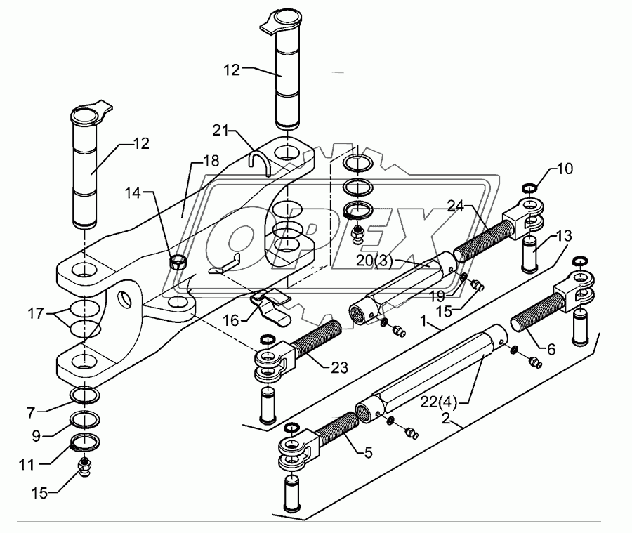 Adjustment centre V-50/600