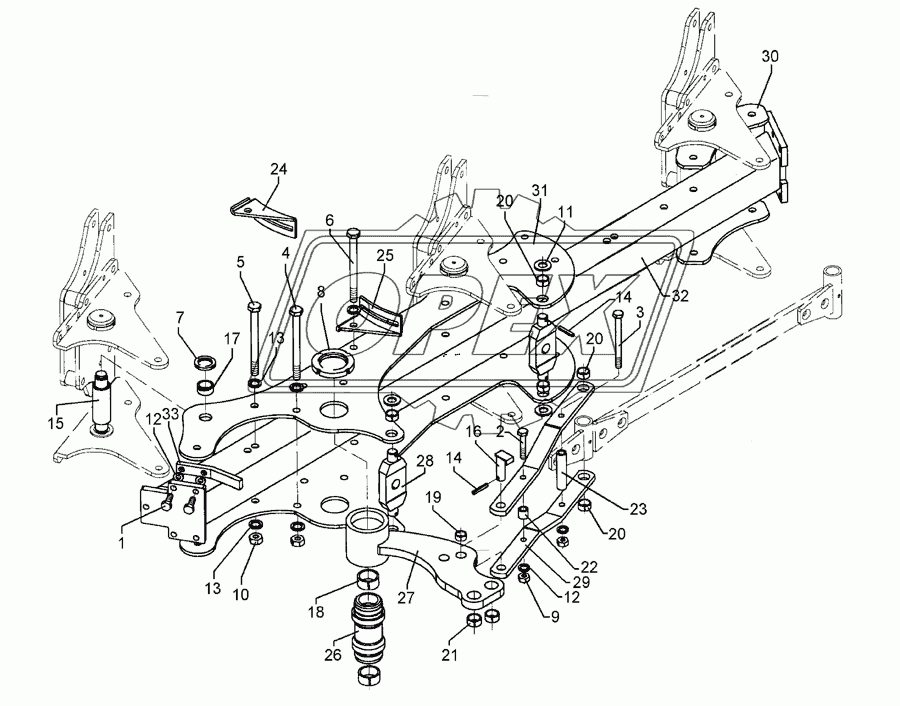 Basic frame VO 7 3-90