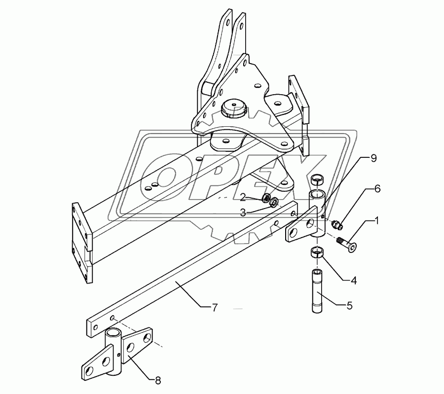 Rod Anbauteil VO7/7X-4/5-100