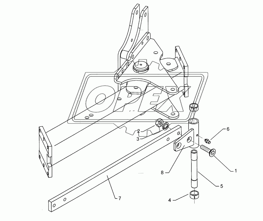 Rod Anbauteil VO 7/7X-3-90