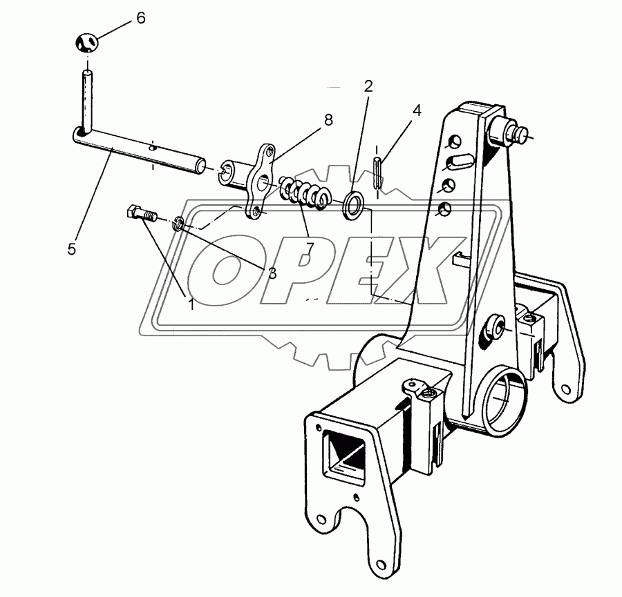 Locking device D25x260