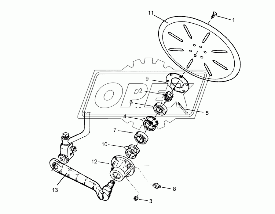 Disc arm	D500-G Z50