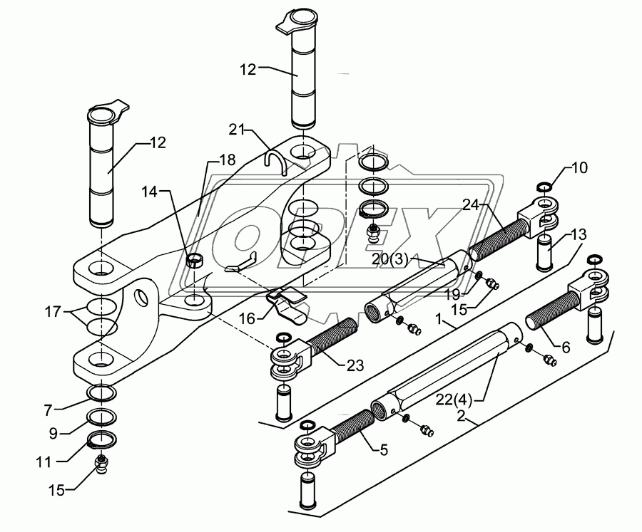 Adjustment centre V-50/600