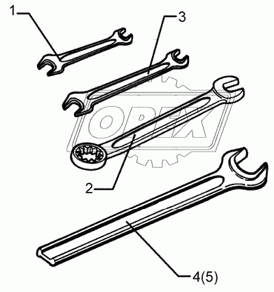 Tool set EurOpal 8/9+Opal 160