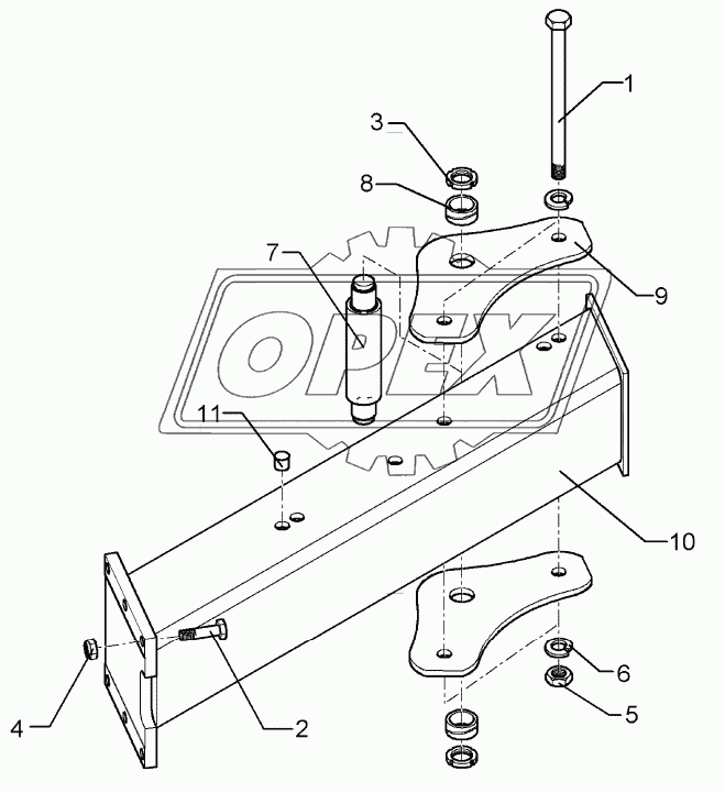 Frame extension VO 8-100