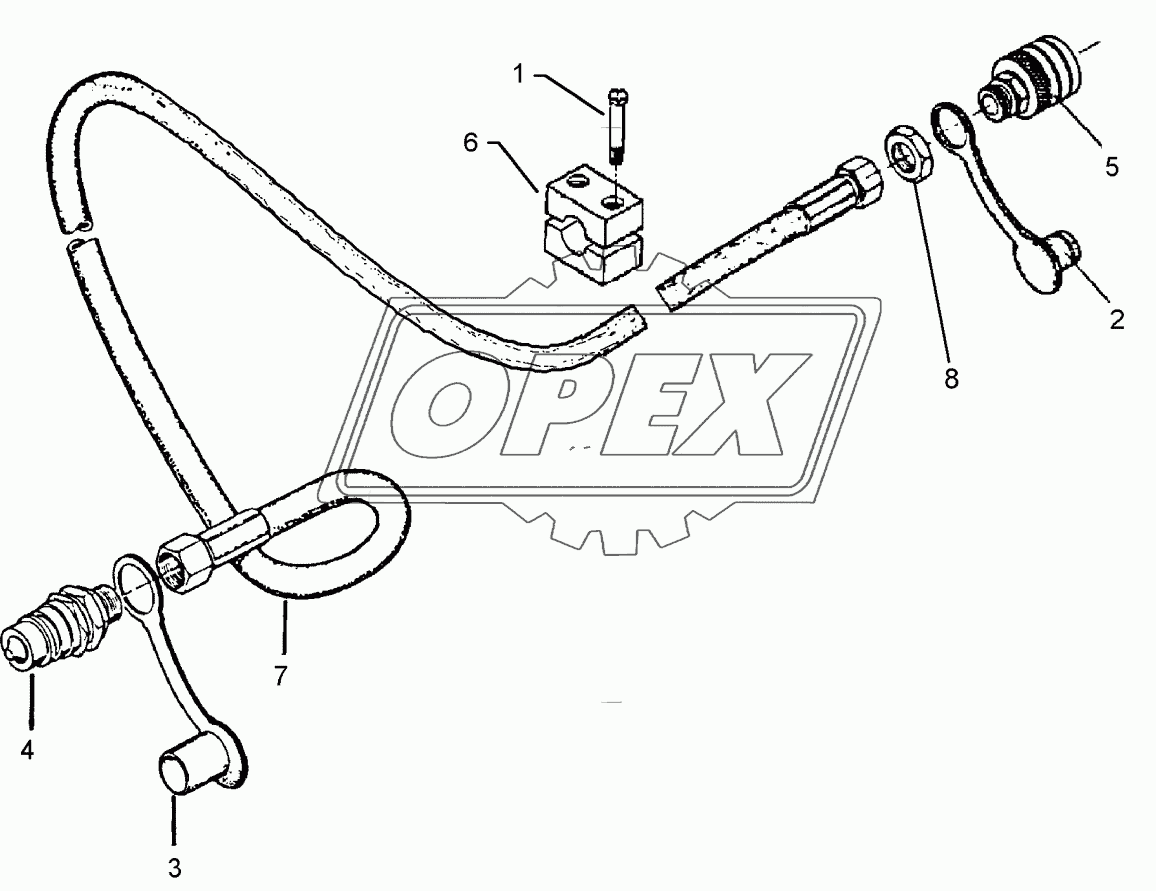 HY-assembly attachment arm PA-E1-D