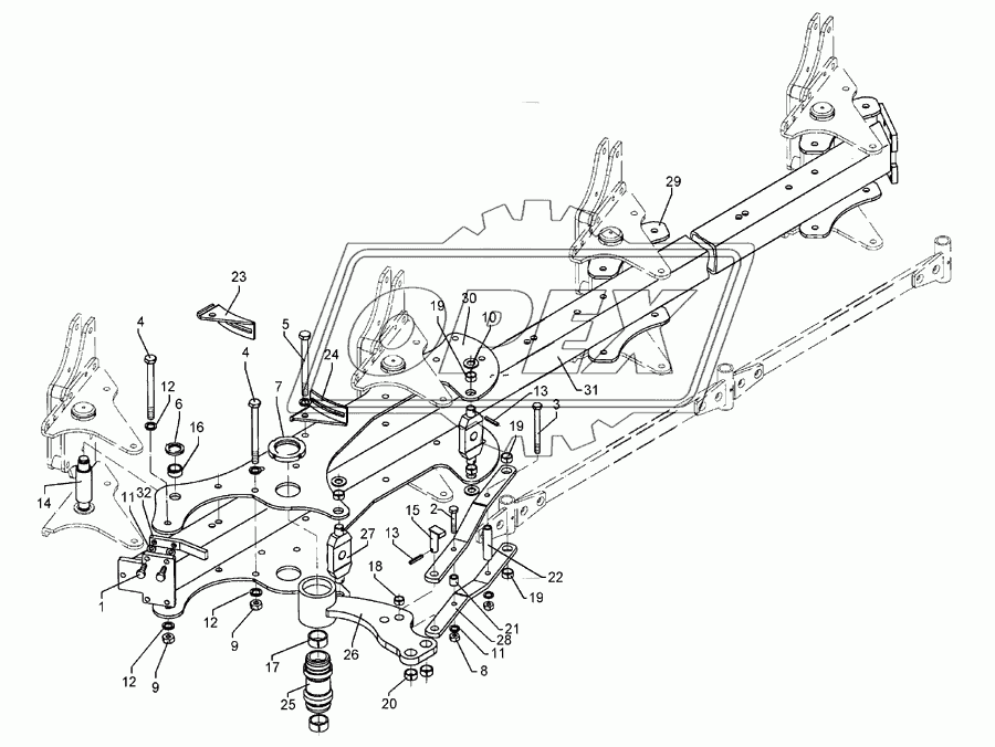 Basic frame VO 9 5-120