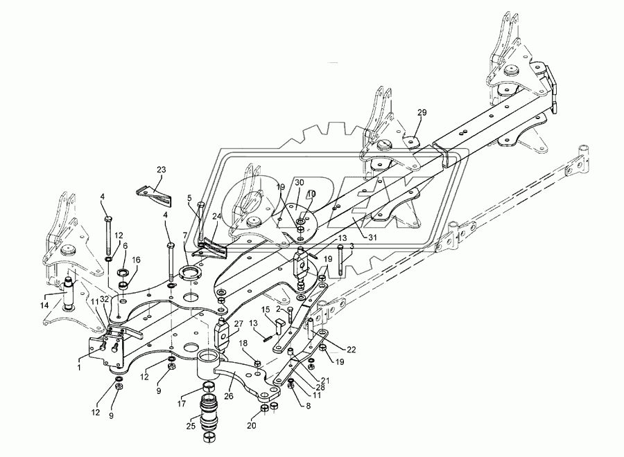 Basic frame VO 9 4-120