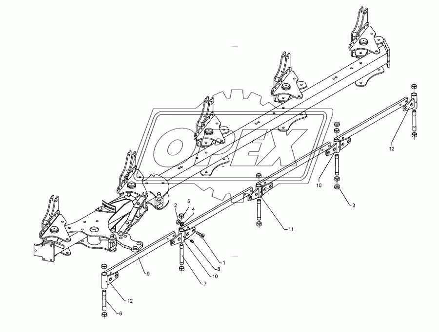 Rod Vari-Opal 9/9X-5-90 ohne Rad