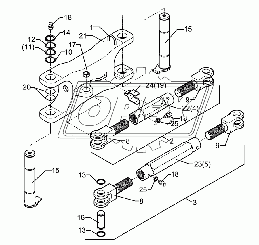 Adjustment centre V-60/650