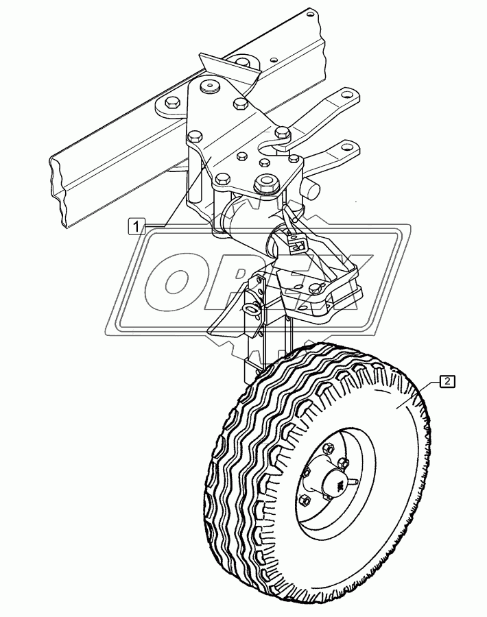 Uni-wheel VO 9 13.0/55-16