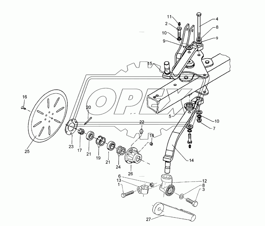 Disc coulter VO 9 D500-M G