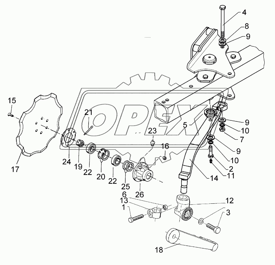 Disc coulter D500_Z-M Vari-Turmalin 10