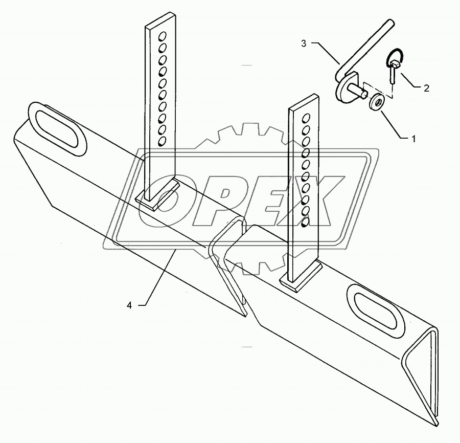 Leveling bar Zirkon 10/300