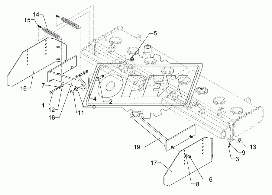 Side plate Zirkon 10