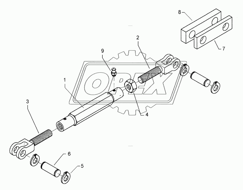 Turnbuckle	TG-370-M