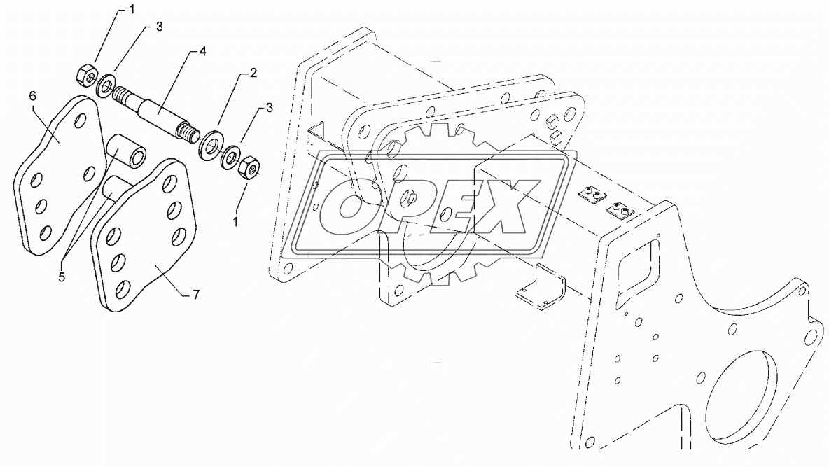 Extension for headstock Zirkon