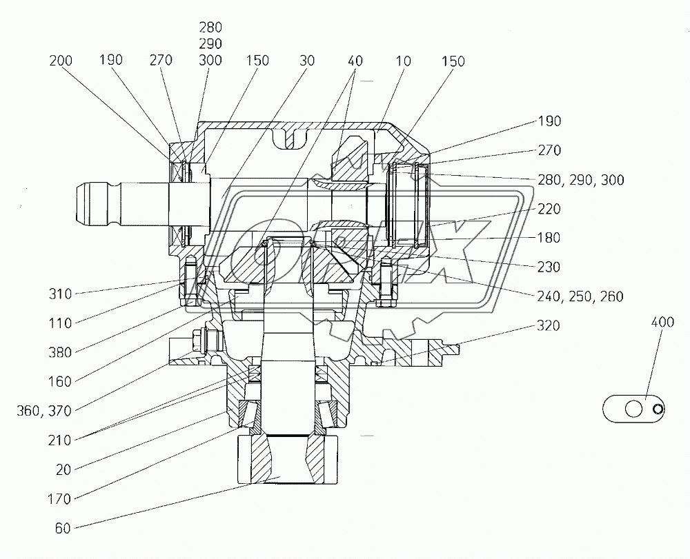 Miter gear	Zirkon 10 K RE