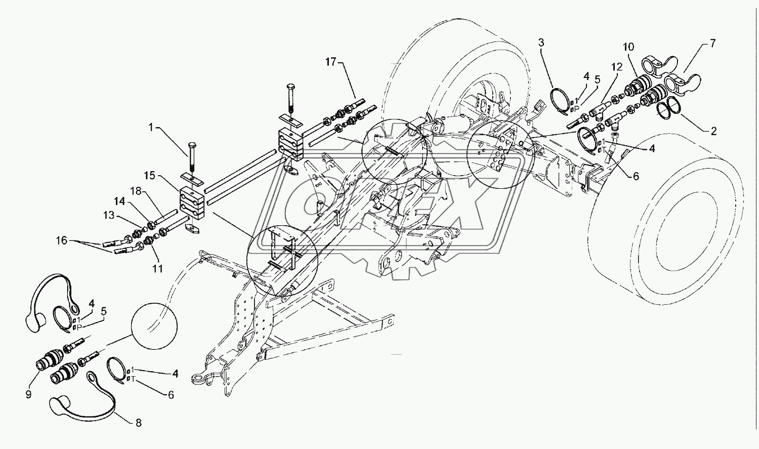 HY-pipe assembly folding Zirkon 9 KA